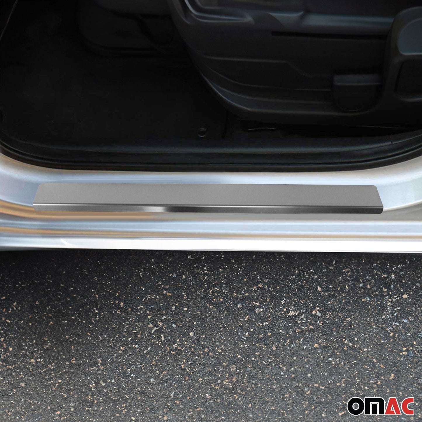 Protecții prag uși pentru Toyota Corolla 2013-2019 sedan, oțel inoxidabil cromat