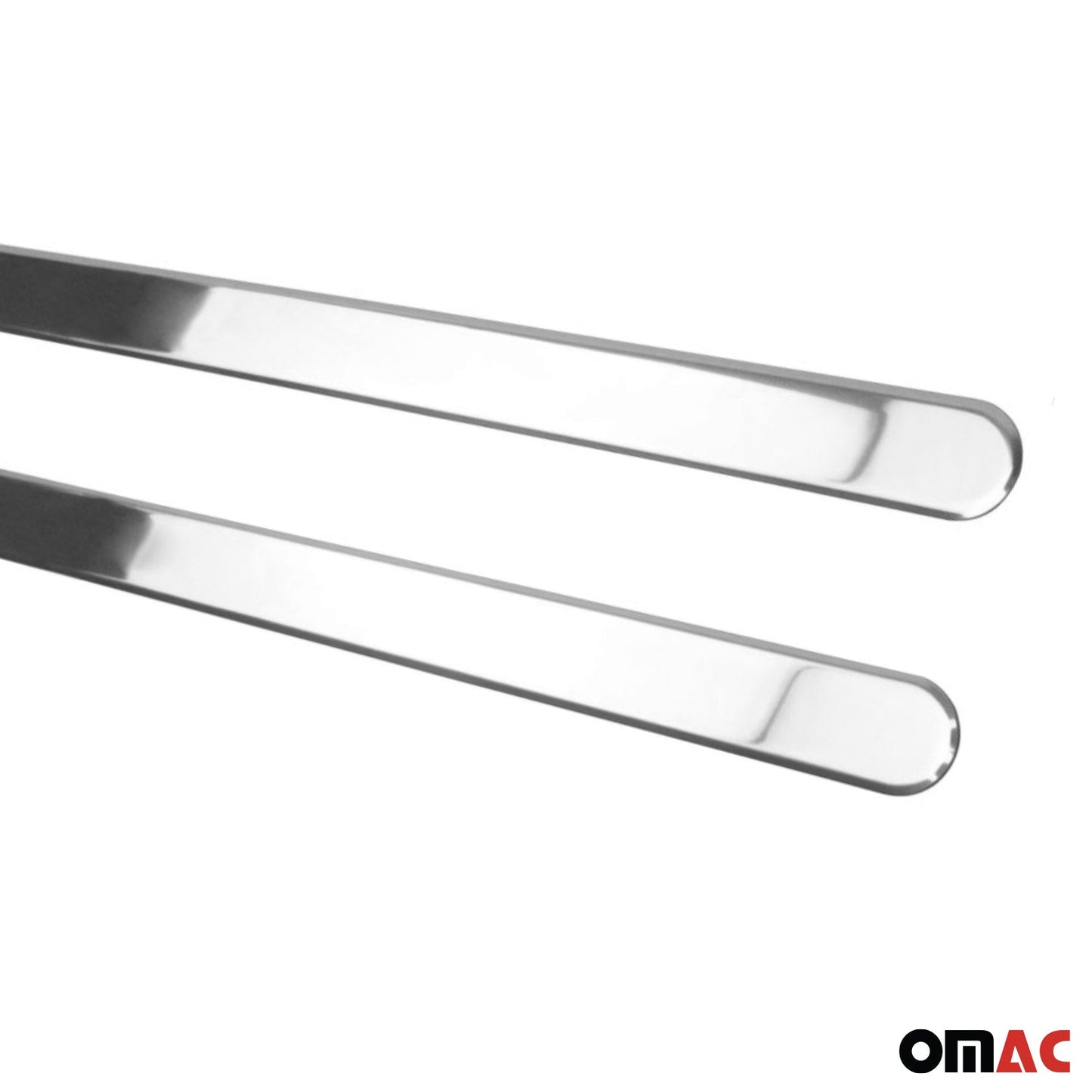 Ornamente prag uși pentru Fiat Punto 2009-2012, oțel inoxidabil, argintiu, set 2 piese