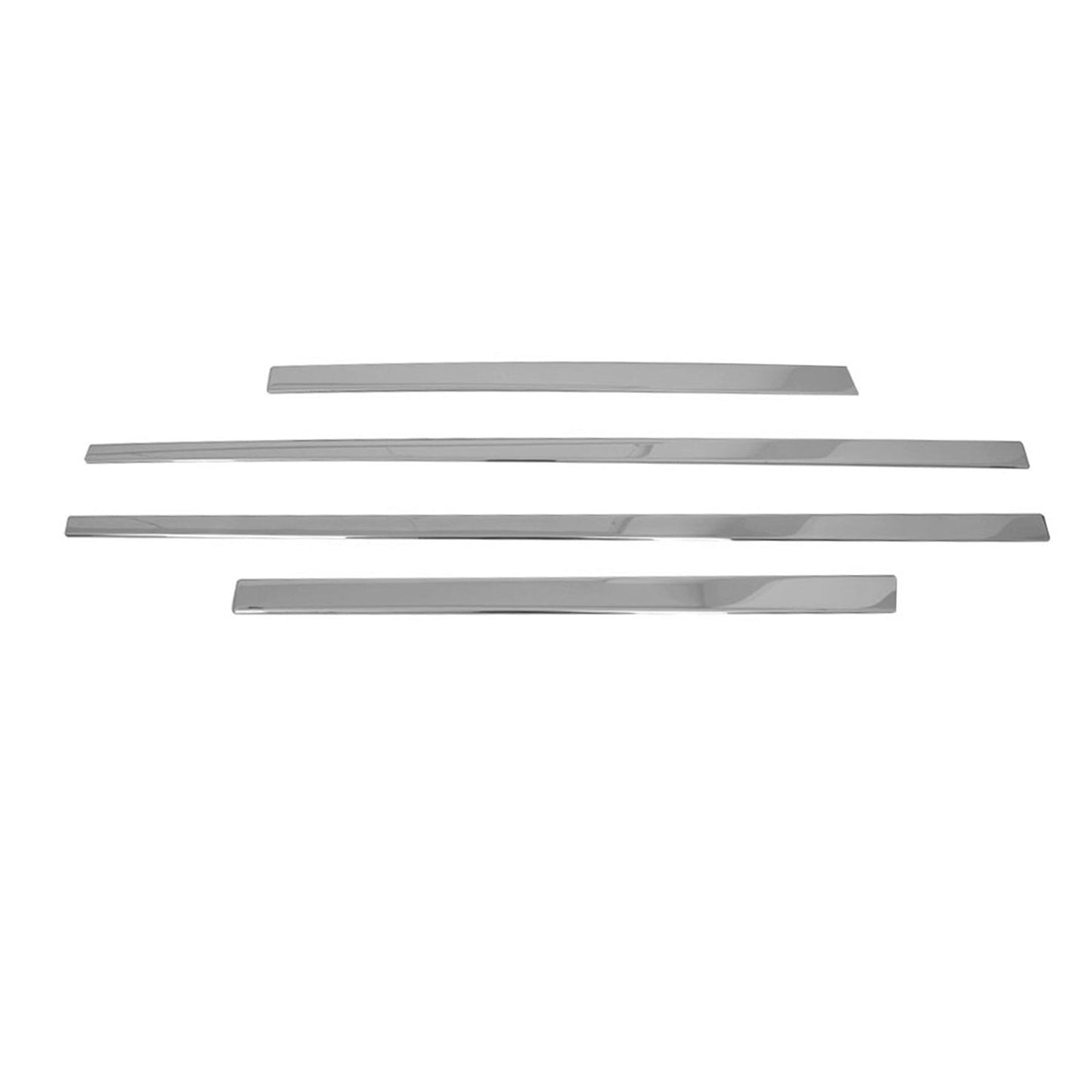 Seitentürleiste Türschutzleiste für Land Rover Discovery 2004-2009 Edelstahl 4x