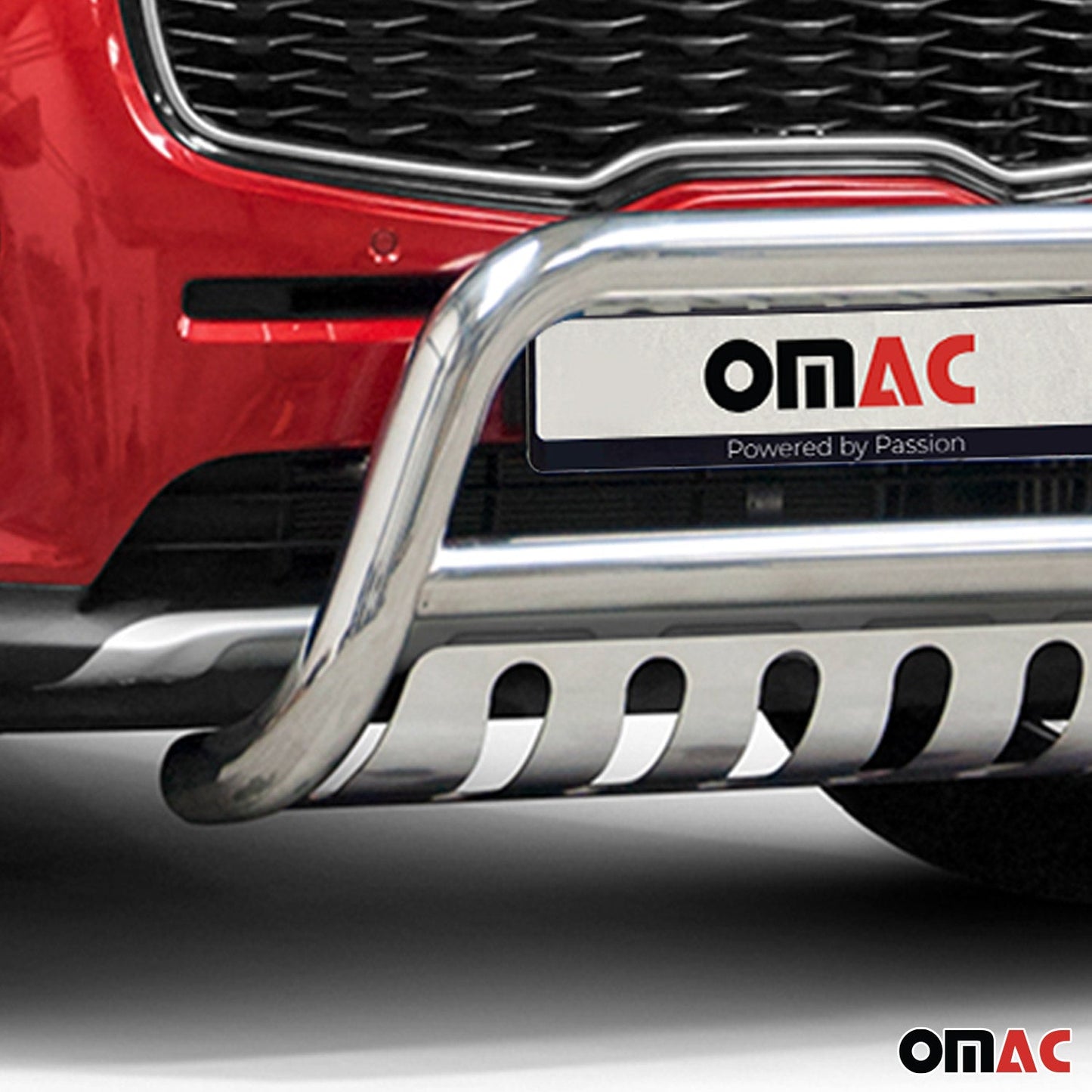 Bară de protecție față pentru Kia Sportage 2015-2018 cu omologare ABE (omologare germană) din oțel inoxidabil, argintiu