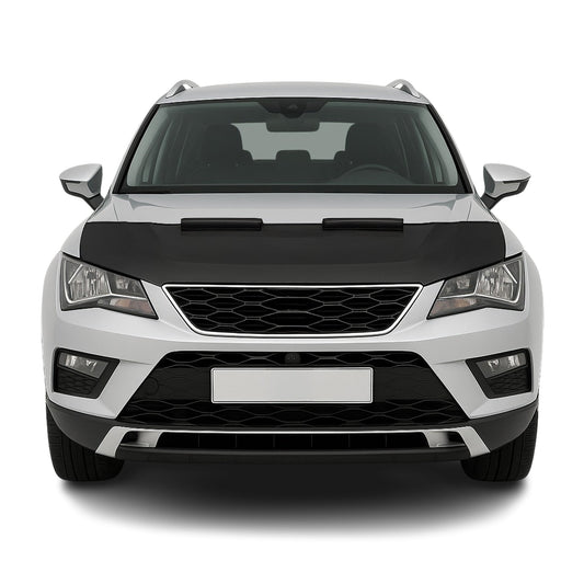 Protecție capotă auto pentru Seat Ateca 2016-2020, jumătate neagră