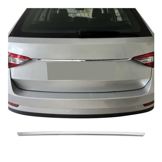 Kofferraumleiste Heckleiste für Skoda Superb Kombi 2015-2025 Edelstahl Chrom