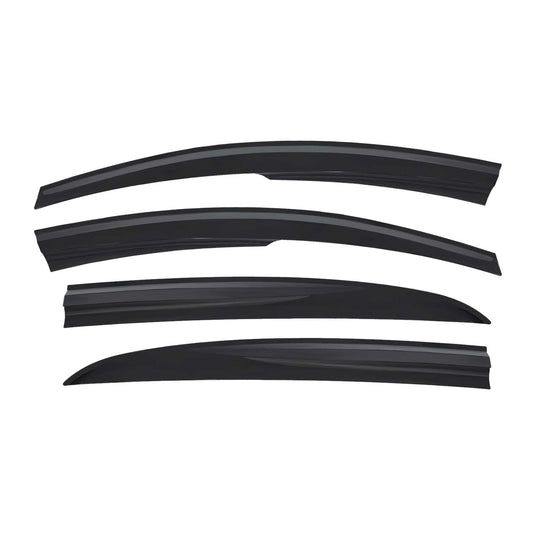 4x Windabweiser Regenabweiser für Hyundai i20 Schrägheck 2008-2015 Acryl Dunkel
