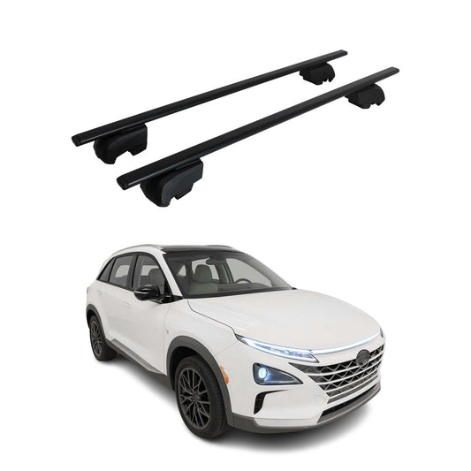 Dachträger Gepäckträger für Hyundai Nexo 2019-2025 Grundträger ABE Schwarz