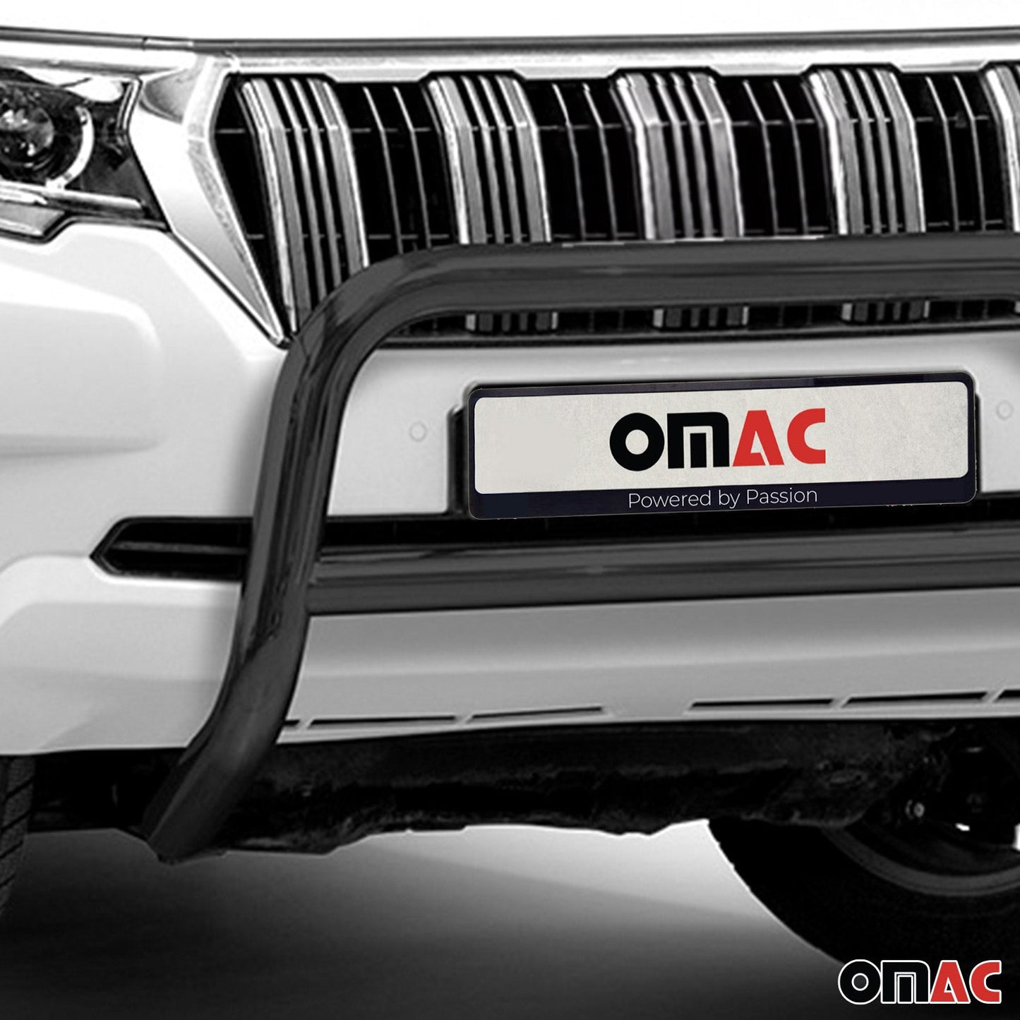 Bară de protecție/buton față pentru Toyota Land Cruiser 150 2017-2022, omologată ABE, neagră