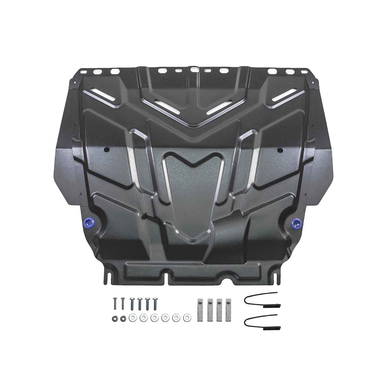 Unterfahrschutz Motor- Getriebeschutz für Ford Focus III 2011-2018 Einbausatz