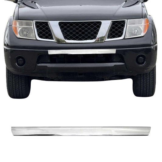 Benzi decorative grilă auto pentru Nissan Navara 2005-2015, oțel inoxidabil, argintiu