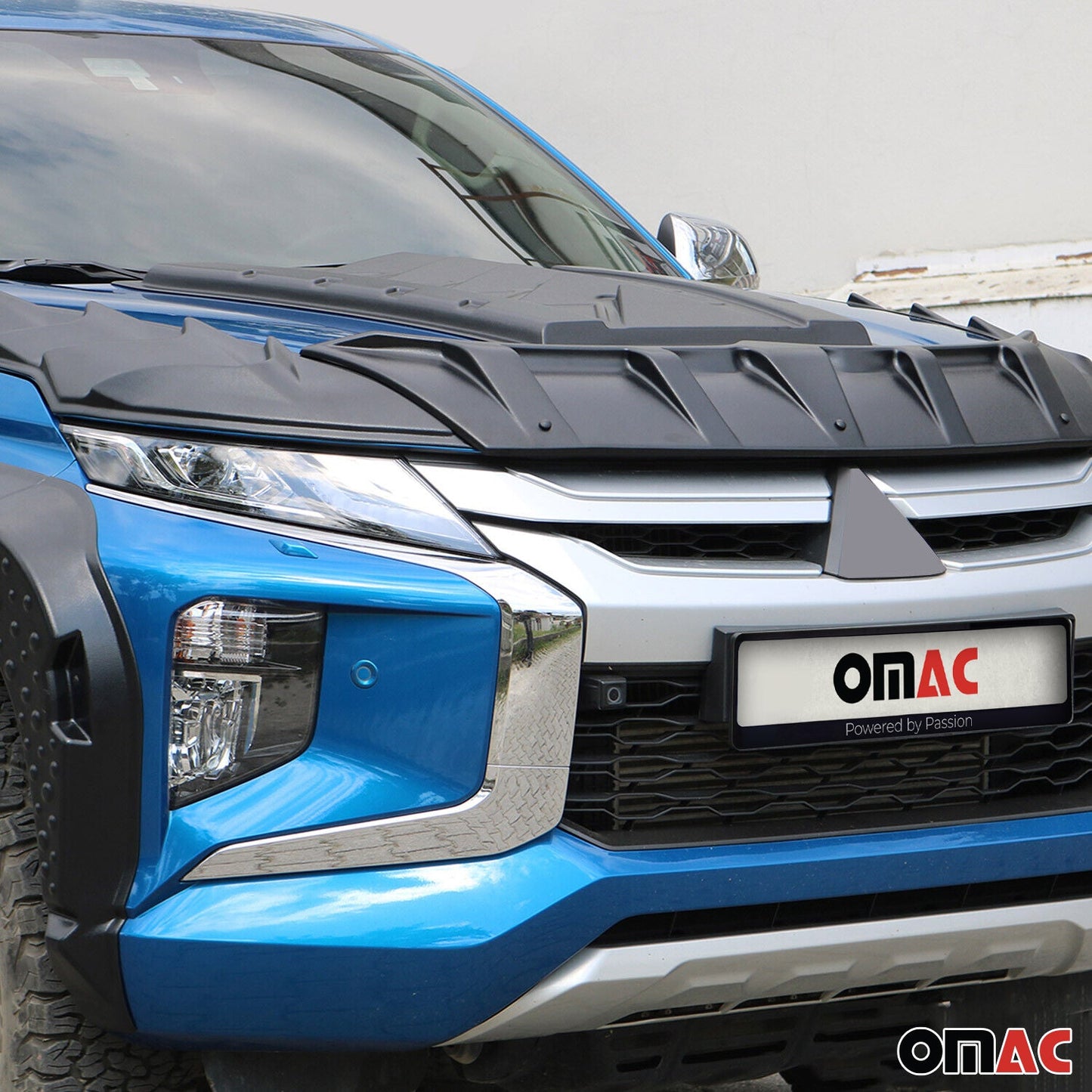 Eleron spate, aripă spate, bordură spate pentru Mitsubishi L200 2019-2025, ABS negru, set 3 piese