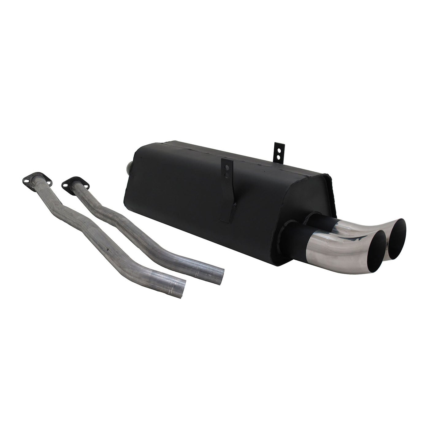 Novus Sportauspuff für BMW 3er E36 325i 2x76mm DTM Endschalldämpfer mit ABE