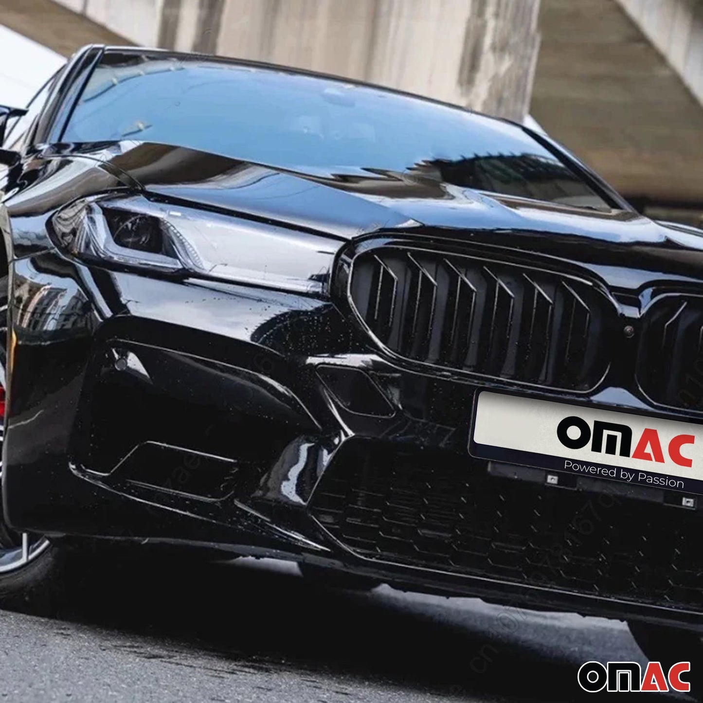 2021-2024 BMW 5er G30 G31 Limo Nieren Grill Kühlergrill Schwarz