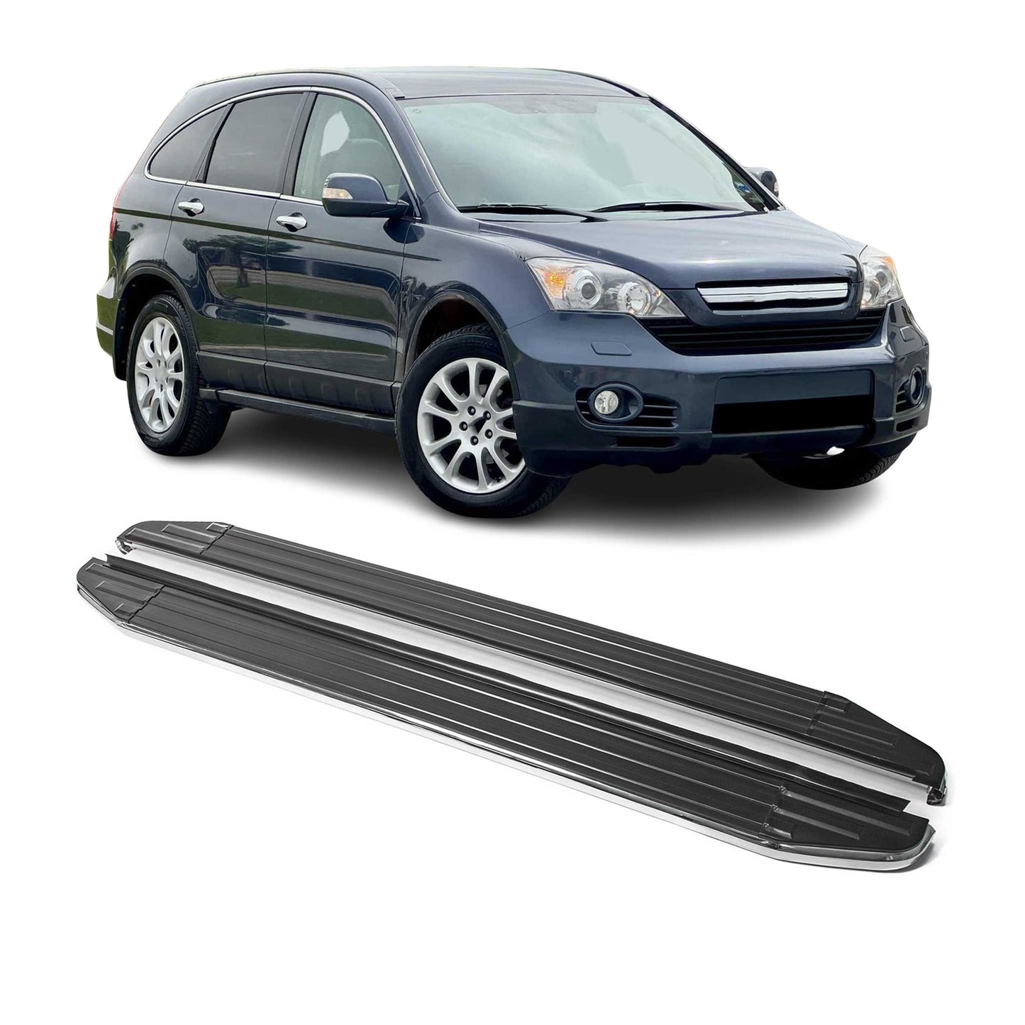 Trittbretter Seitenschweller für Honda CR-V 2007-2012 ABE Alu