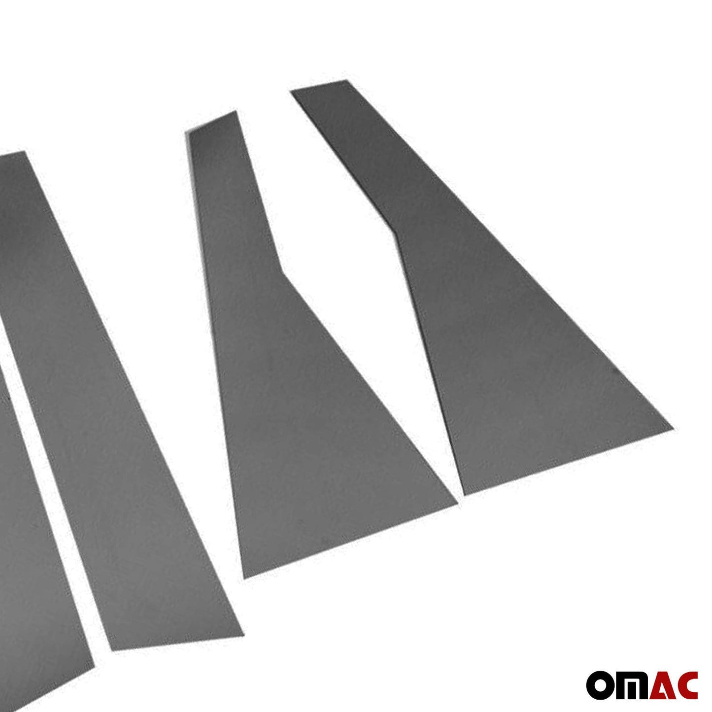 B-Säule Türsäulen Verkleidung für Honda CR-V 2018-2025 Edelstahl Dunkel 6tlg