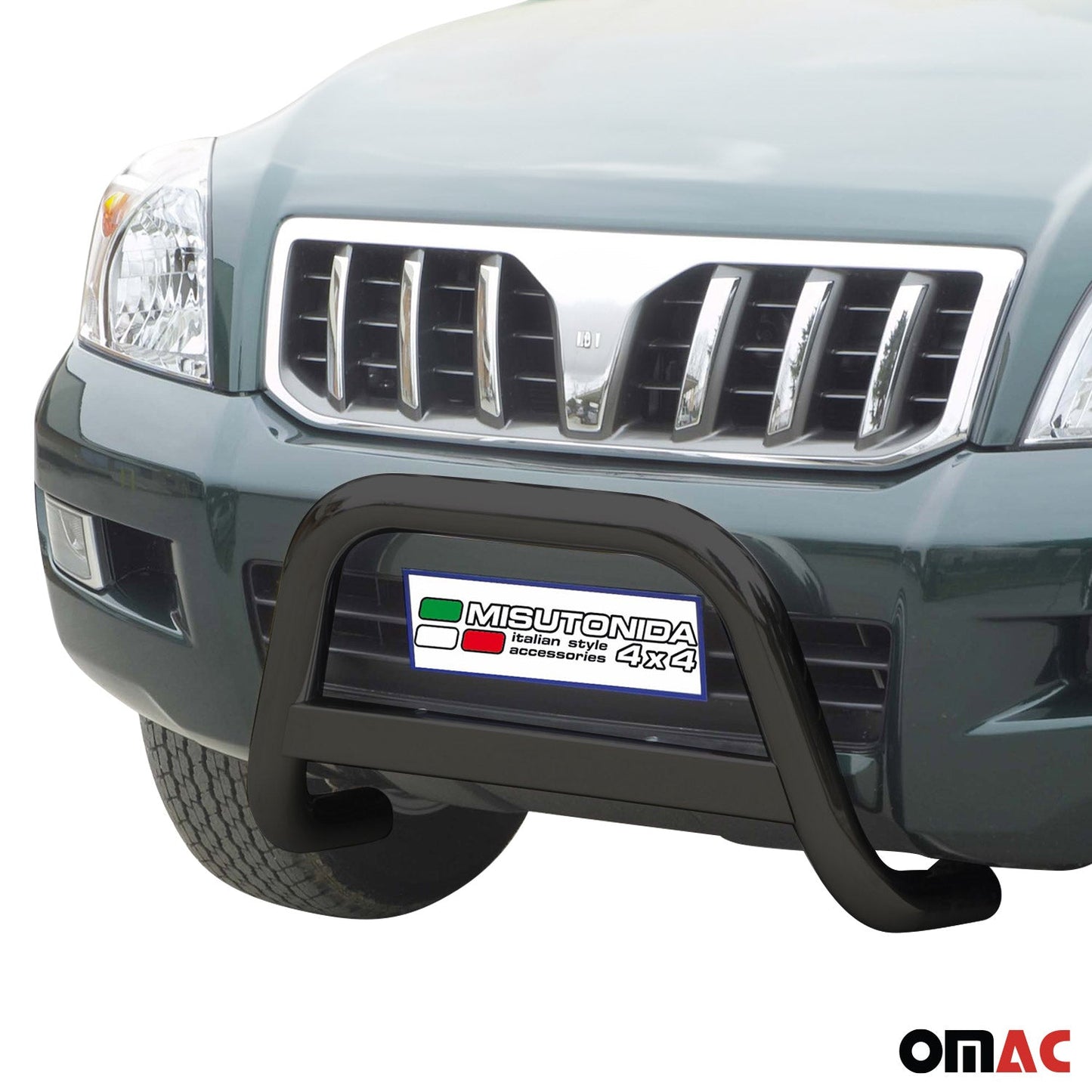 Bară de protecție/buton față pentru Toyota Land Cruiser KDJ120 2003-2008 ø63 Negru