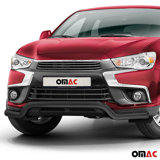 Bară de protecție față, bară de protecție față pentru Mitsubishi ASX 2017-2022, omologată ABE, neagră