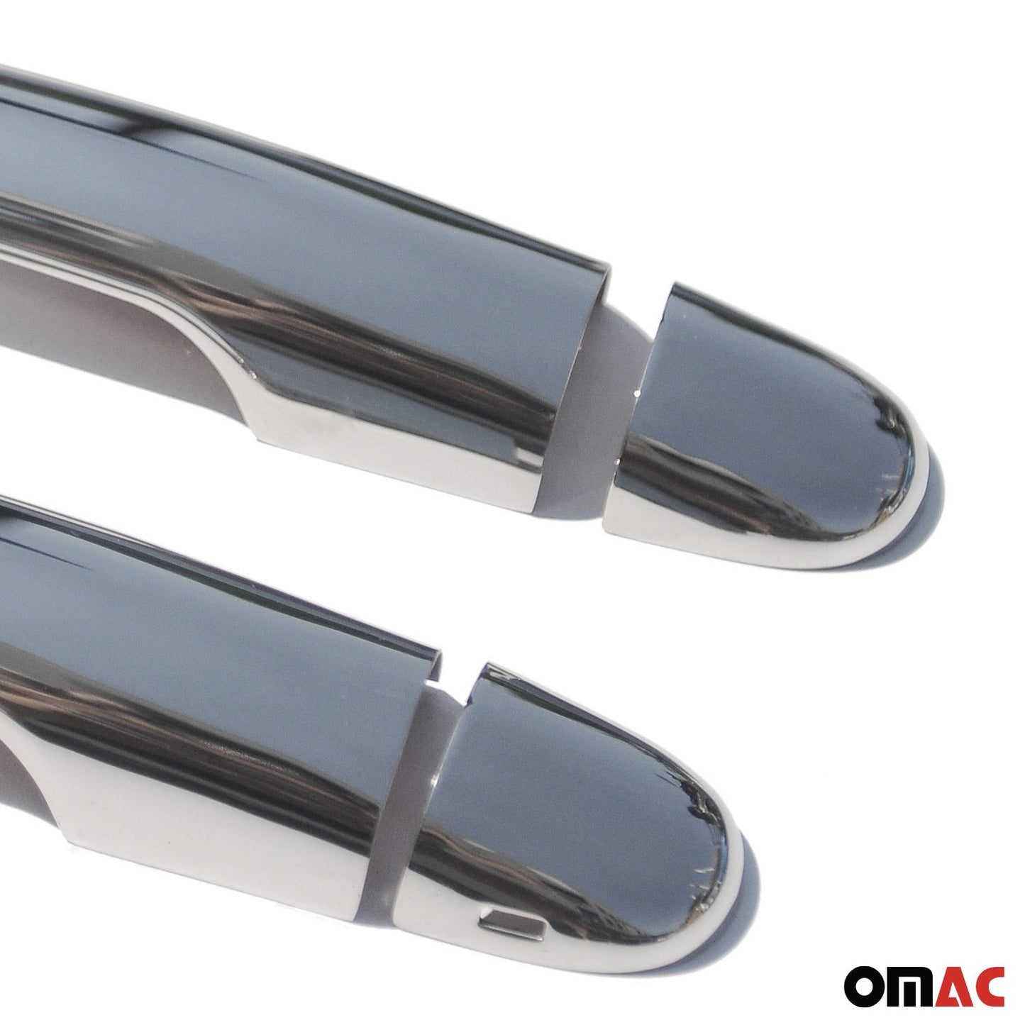 Ornamente mâner ușă, capace mâner ușă pentru Renault Clio 2012-2019 2 uși, oțel inoxidabil, 4x