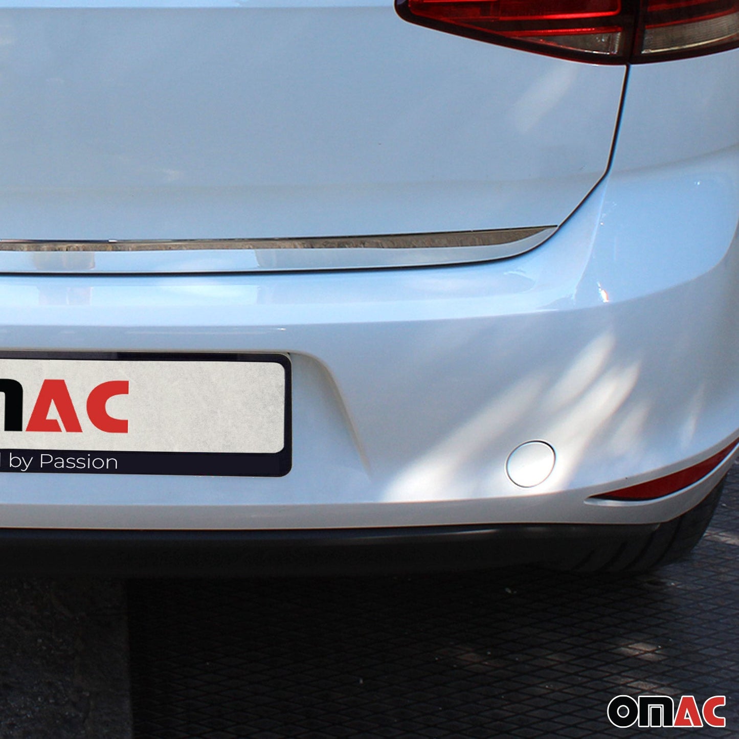 Kofferraumleiste Heckklappe Leiste für VW Golf 2012-2019 Edelstahl Chrom 1tlg