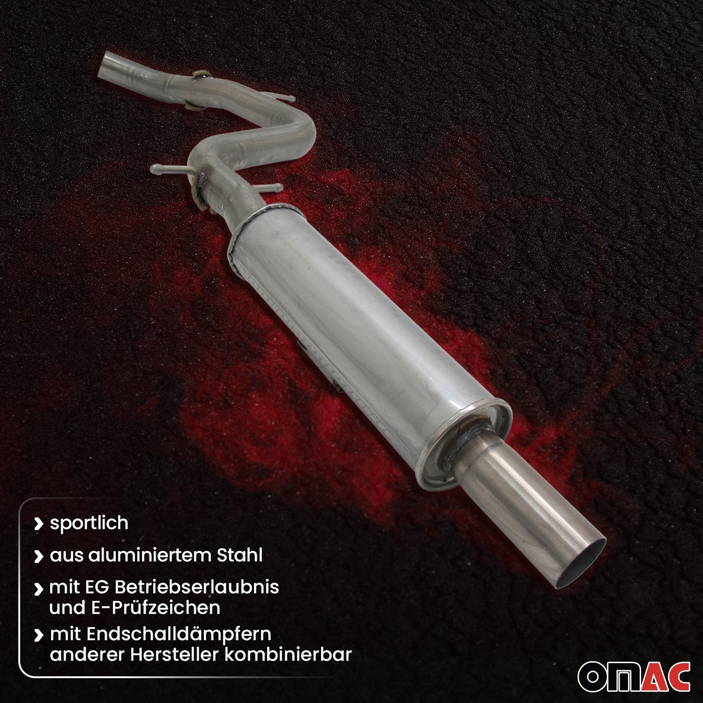 NOVUS Edelstahl Sport Vorschalldämpfer für VW Scirocco Facelift 2.0 TSI