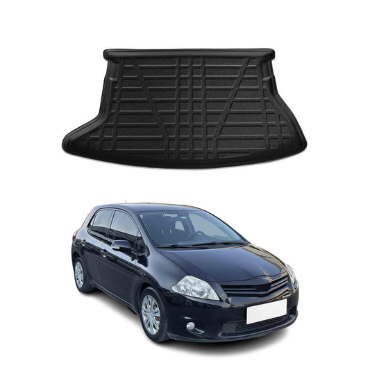 Protecție portbagaj/cargo pentru Toyota Auris 2007-2010 cu 5 uși, cauciuc TPE, negru