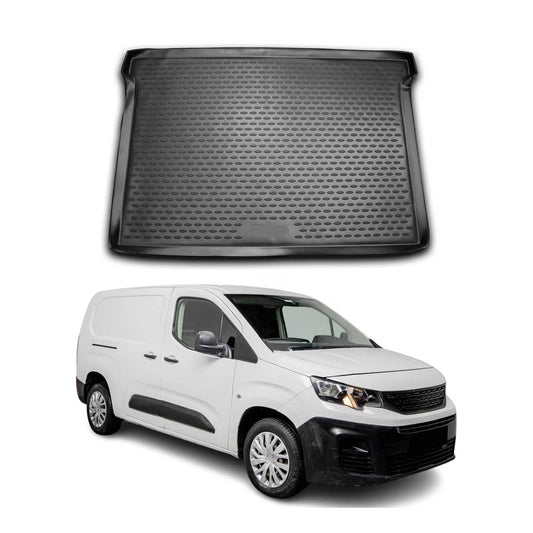 Kofferraummatte Kofferraumwanne für Peugeot Partner Tepee 2008-2021 Gummi TPE