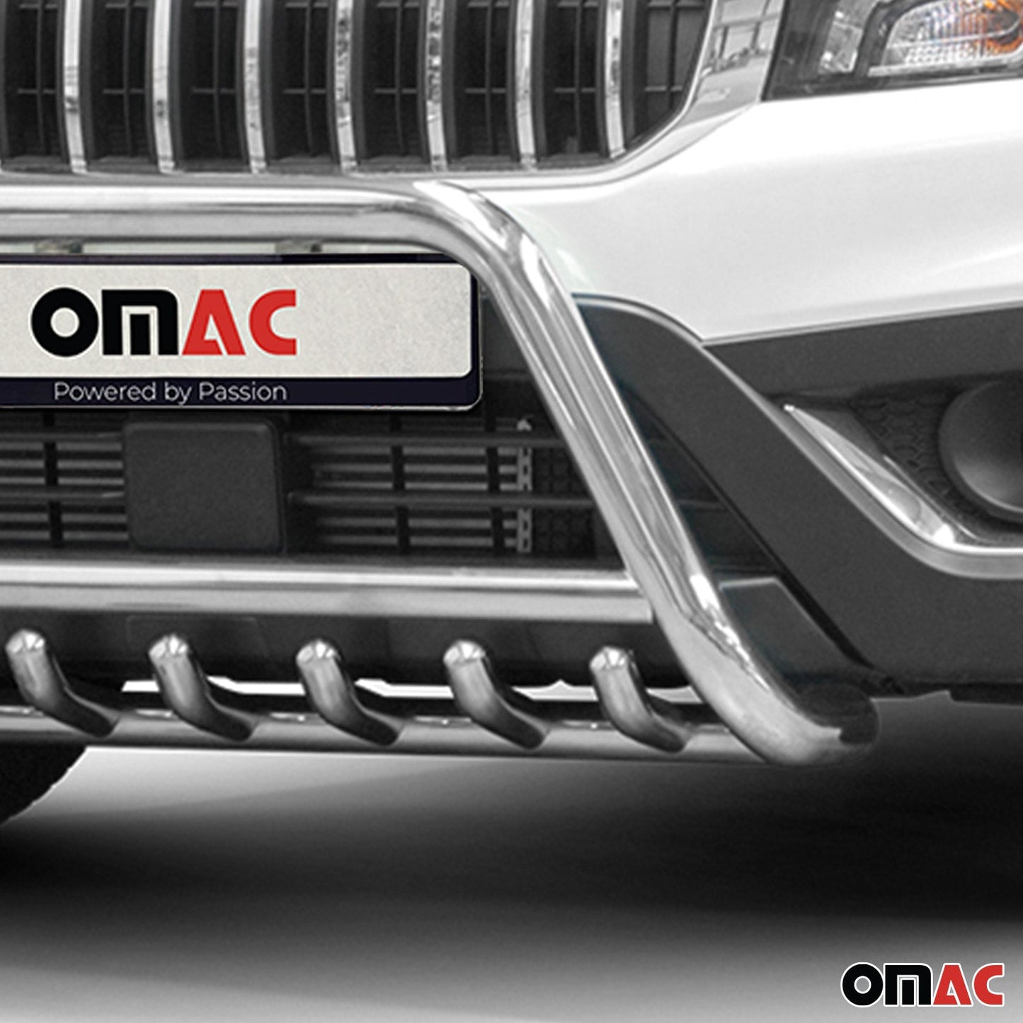 Bară de protecție față din oțel inoxidabil pentru Suzuki SX4 S-Cross 2016-2022 cu ABE (omologare de tip germană) argintie