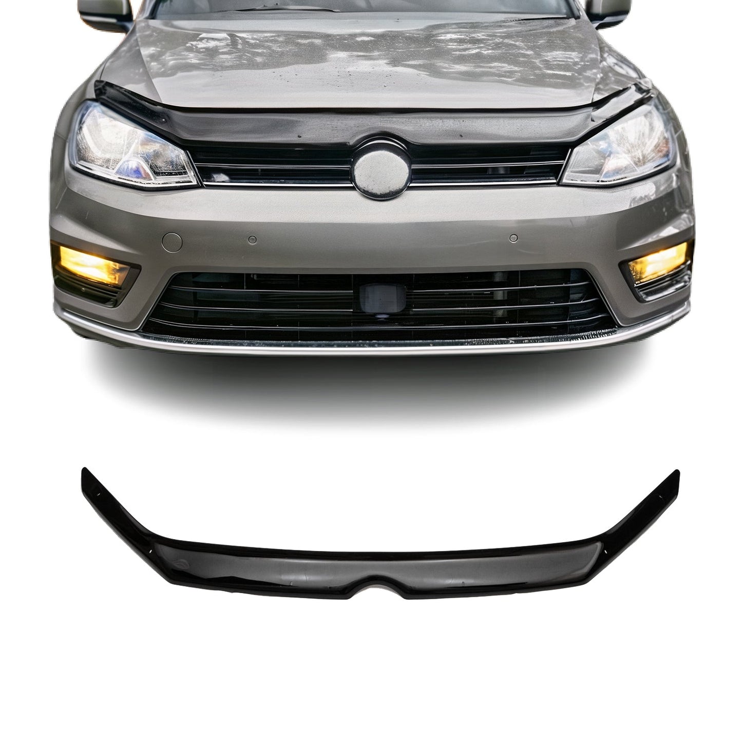 Motorhaube Deflektor Insekten Steinschlagschutz für VW Golf VII 2013-2021