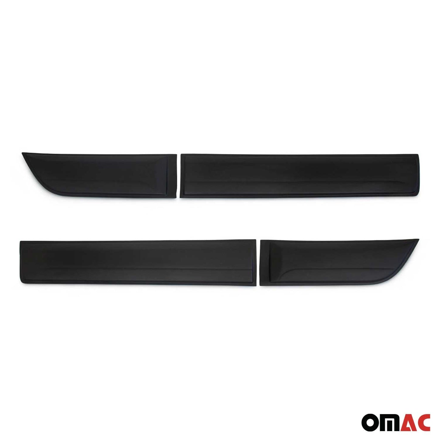 Türschutzleisten Seitenschutz 4x für Dacia Duster 2018-2024 ABS Schwarz 4tlg