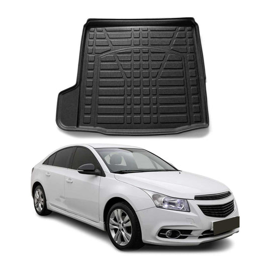 Kofferraumwanne Laderaumwanne für Chevrolet Cruze 2009-2024 Stufenheck Gummi TPE