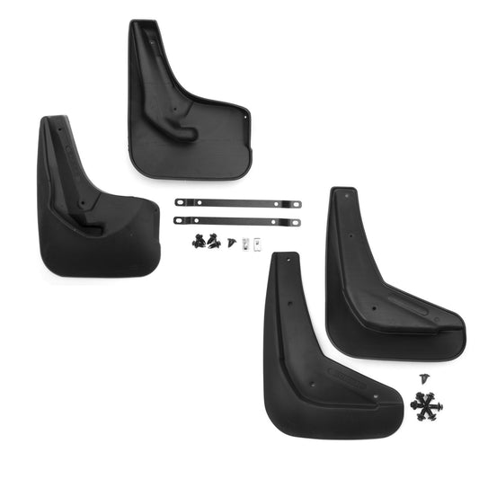 Schmutzfänger Kotflügel für Ford Focus Schrägheck 2011-2018 ABS Schwarz 4x