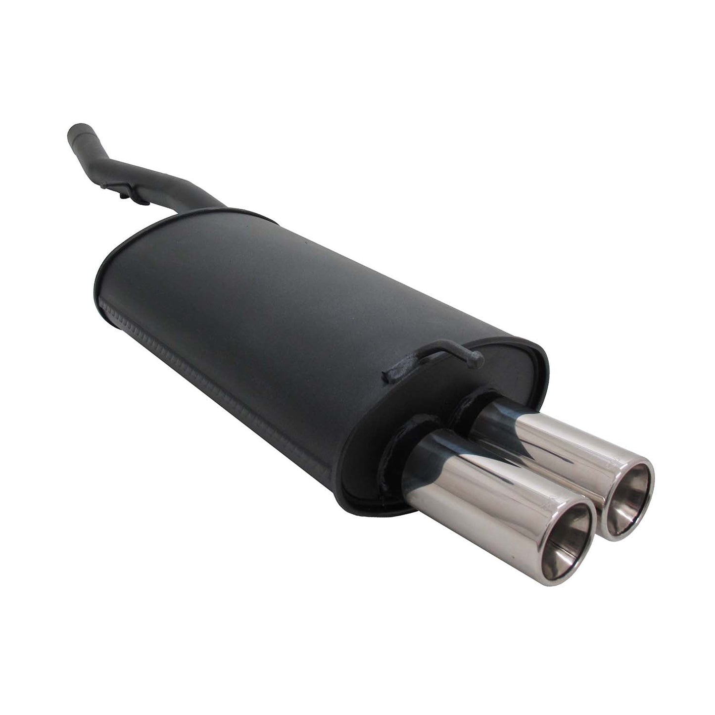 Novus Sportauspuff für BMW E46 318d / 320d 2x76mm Endschalldämpfer mit ABE