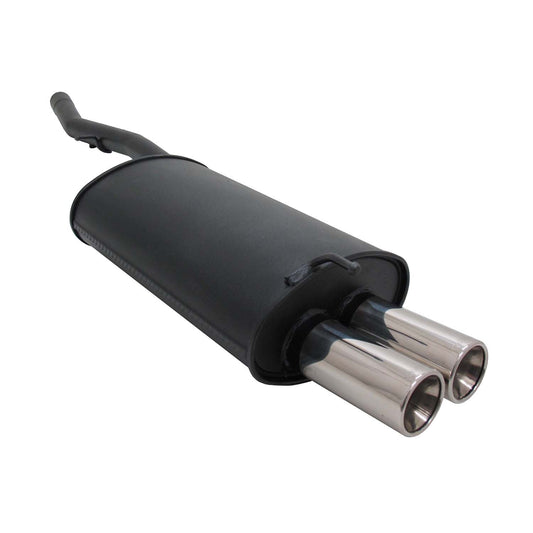 Wydech sportowy Novus do BMW E46 318d / 320d 2x76mm tłumik tylny z homologacją ABE (niemiecka)