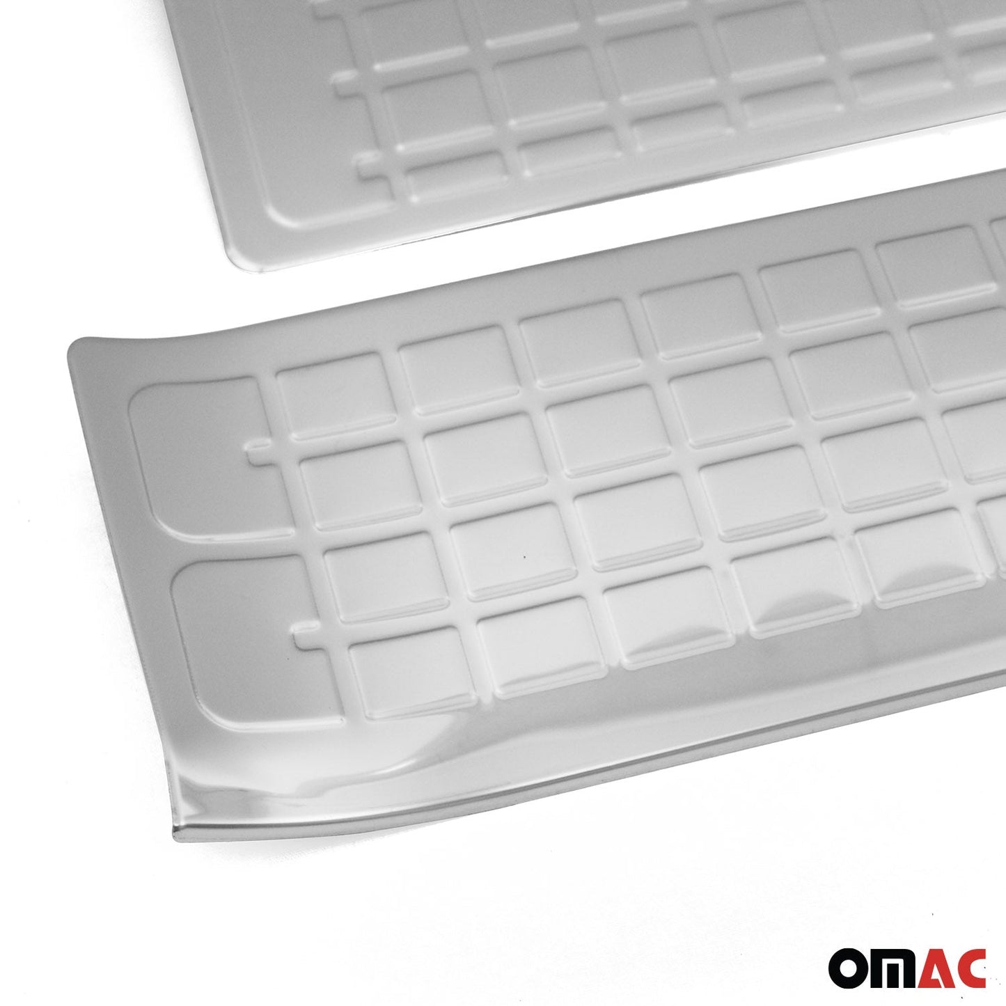 Ornamente prag uși pentru Citroen Jumpy 2016-2025, oțel inoxidabil, argintiu, set 3 piese