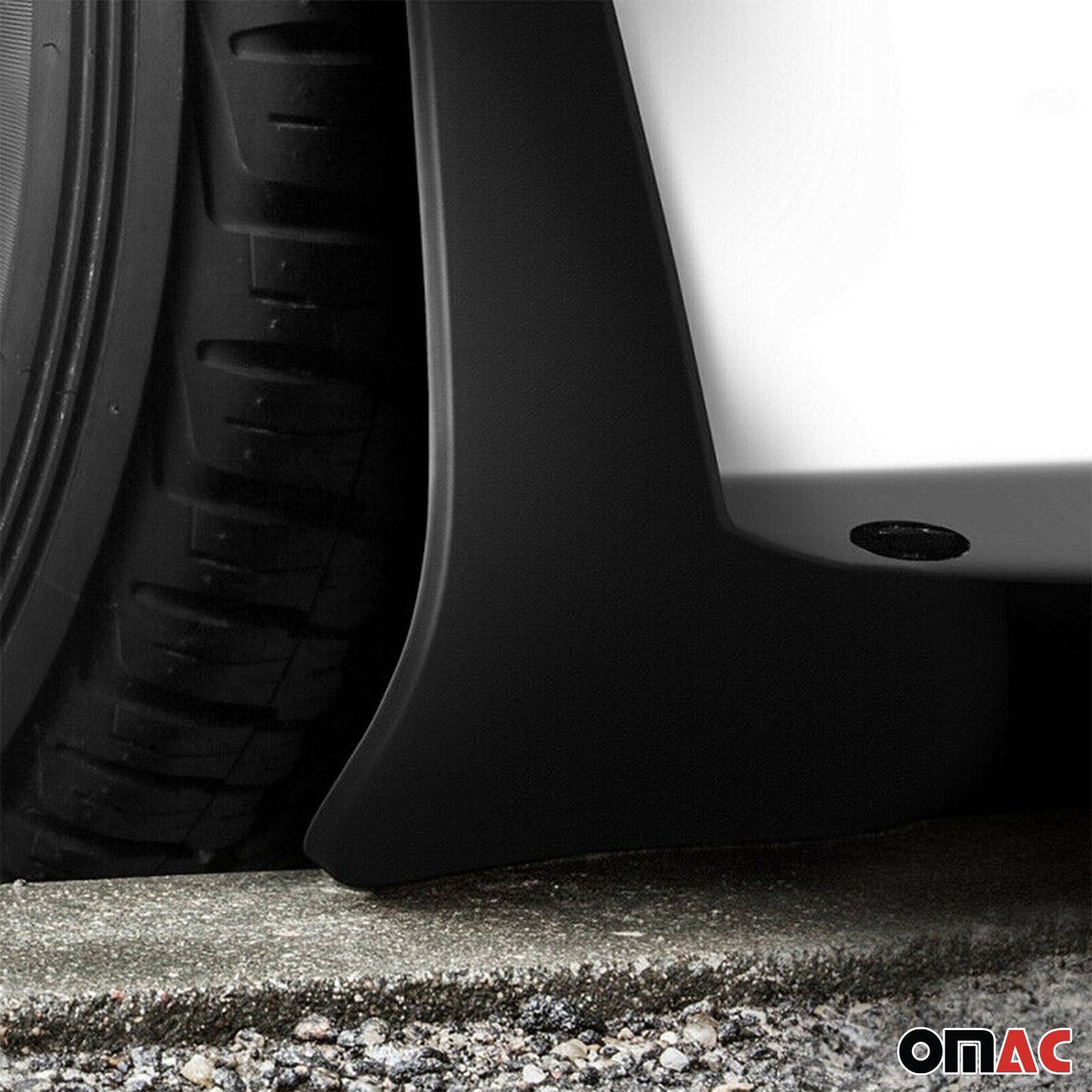 Chlapacze/nakładki na błotniki Peugeot 2008 2013-2019 tylne plastikowe czarne 2x