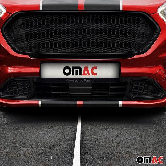 ABS Kunststoff Waben Gitter Fein 73x21cm Sport für Stoßstange Auto Grill