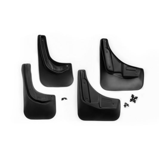 Schmutzfänger Kotflügel für Mitsubishi Outlander XL 2010-2012 ABS Schwarz 4x