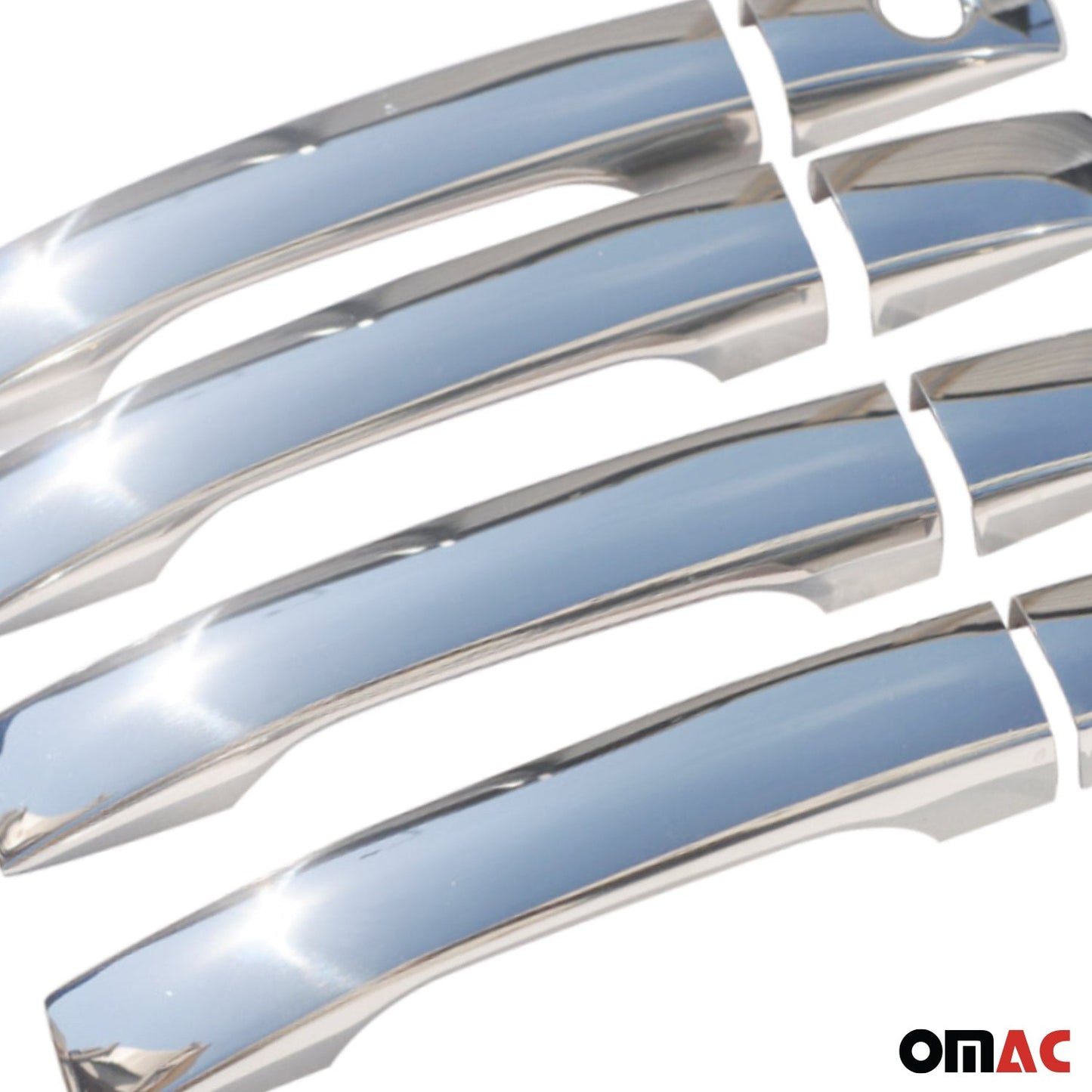 Türgriff Blende Türgriffkappen für Ssangyong Kyron 2007-2014 4 Tür Edelstahl 8x