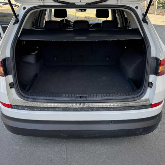 Apărătoare prag/bară de protecție pentru Skoda Kodiaq I 2017-2024, oțel inoxidabil, argintiu