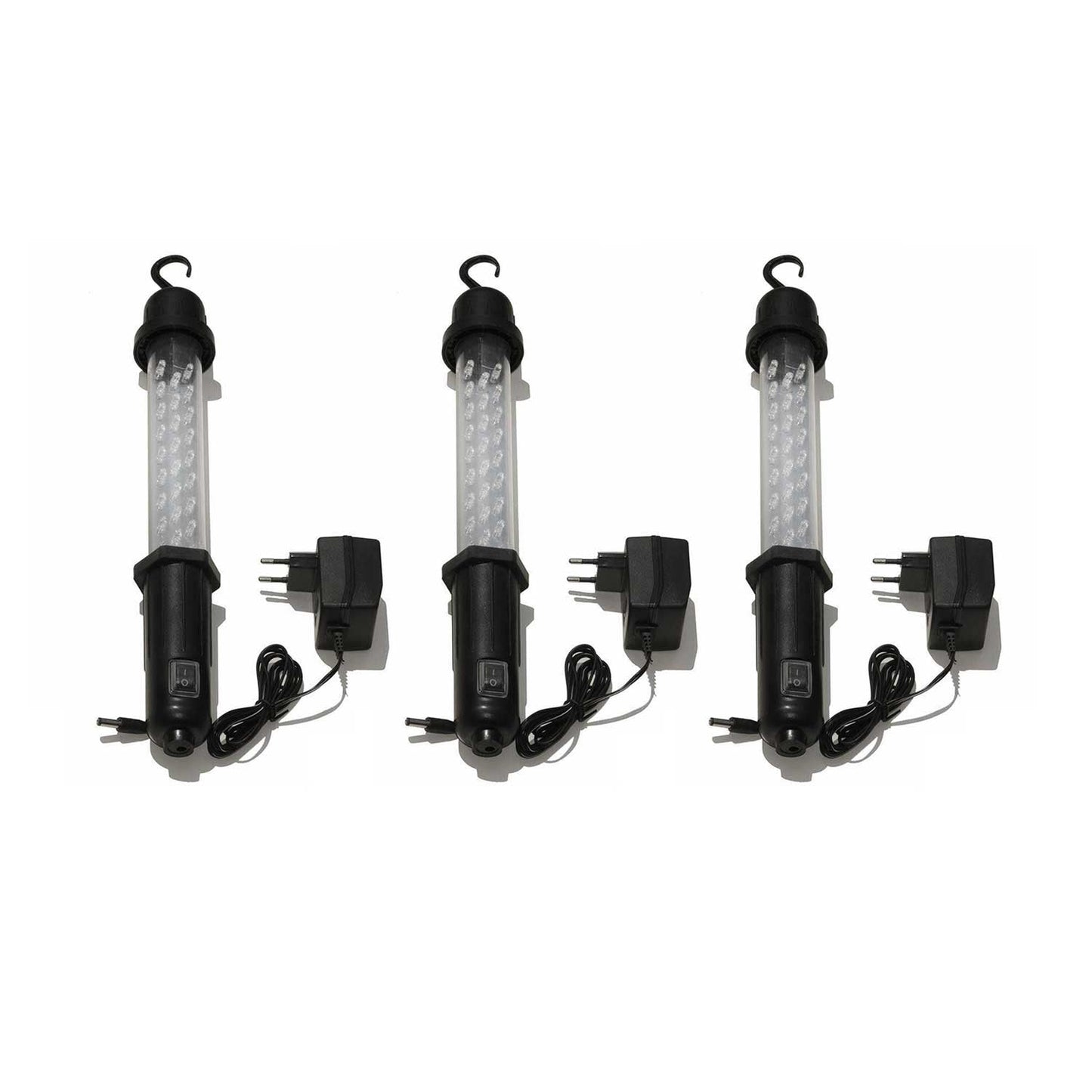 Lampa robocza, lampa warsztatowa, oświetlenie komory silnika, lampa ręczna, 26 diod LED, 12 V, zestaw 3 sztuk