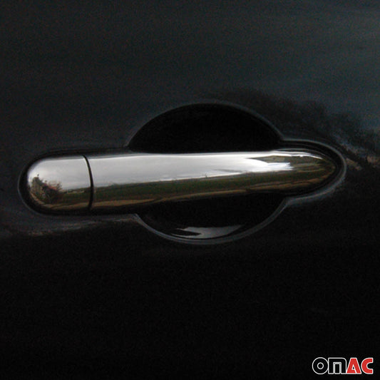 Ornamente cromate pentru mânerul ușii Renault Laguna 2001-2007 cu 4 uși, oțel inoxidabil, 8 buc.