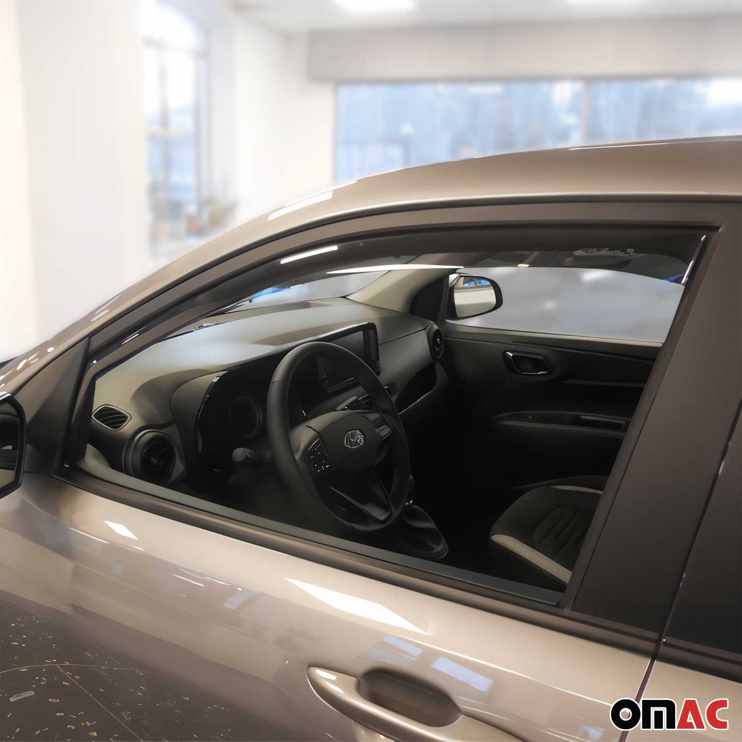 Windabweiser Regenabweiser für Hyundai i10 2020-2025 Dunkel Acryl 4tlg