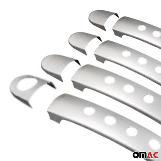 Türgriff Blende Türgriff Abdeckung für Audi A2 2000-2005 Edelstahl Silber 8tlg