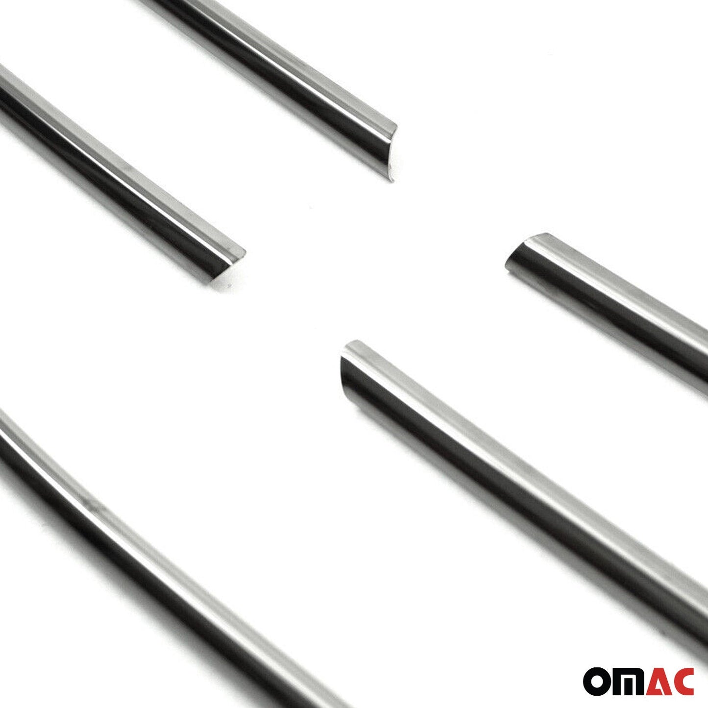 Kühlergrill Grillleisten für Mercedes Sprinter 907 910 2018-2025 Chrom Dunkel 5x