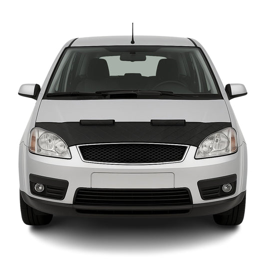 Haubenbra Steinschlagschutz Bonnet Bra für Ford C-Max 2003-2010 Schwarz Halb