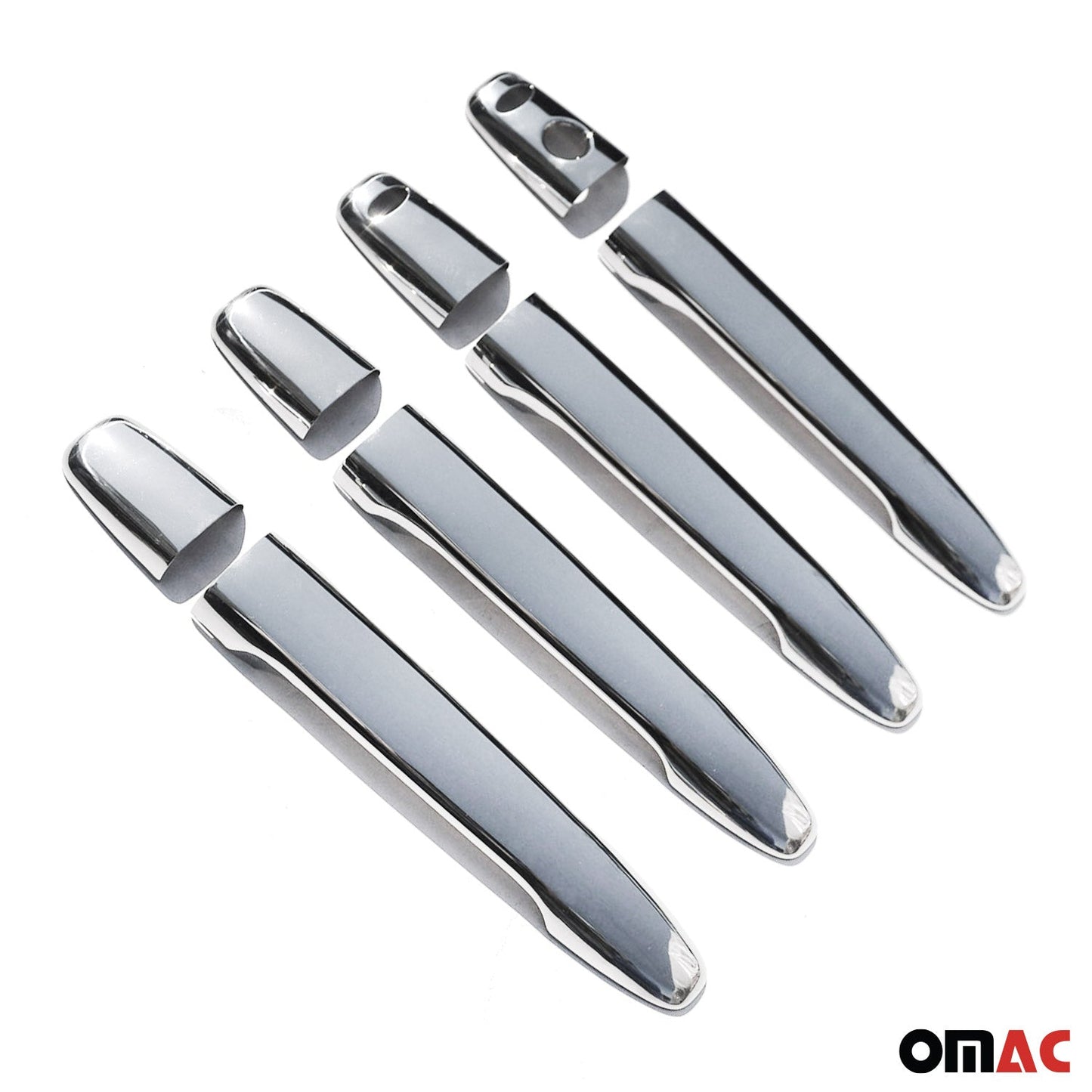 Türgriff Blende Türgriffkappen für Mitsubishi Lancer 2007-2017 4Tür Edelstahl 8x