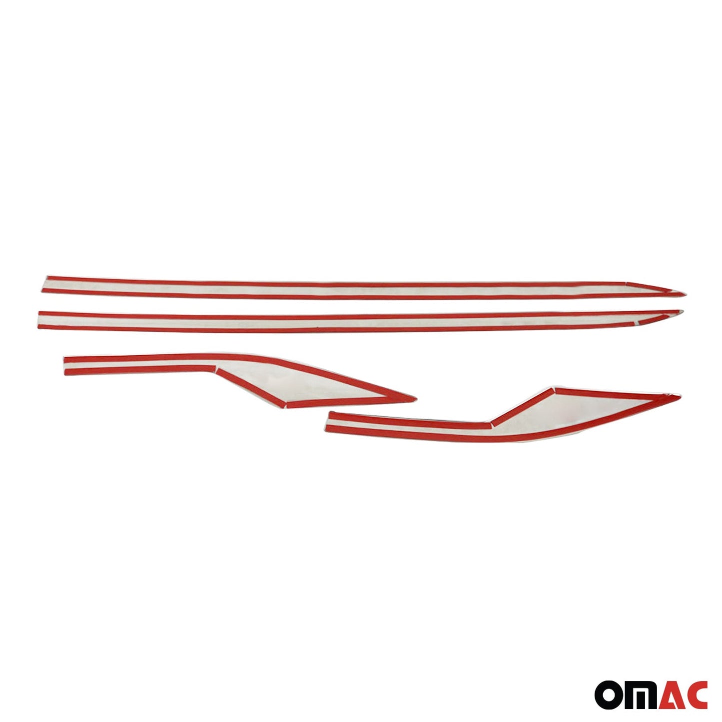 Seitentürleiste Türleisten Türschutzleiste für Toyota C-HR 2016-2023 Chrom 4x