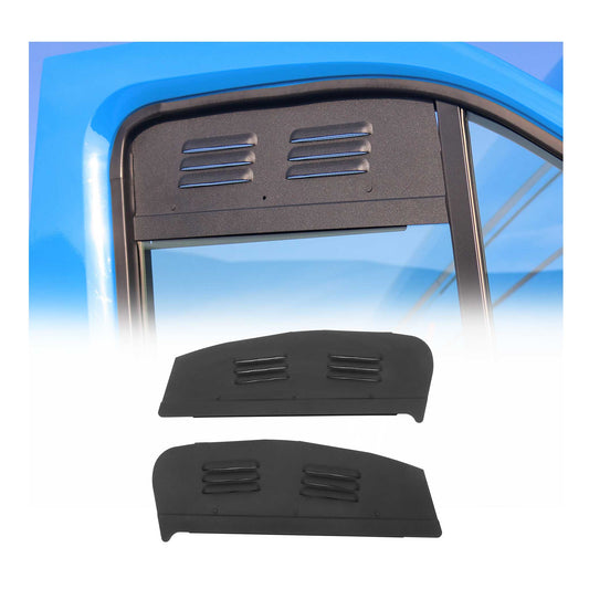 Lüftungsgitter Be & Entlüftung für Opel Vivaro B 2014-2019 Aluminium Schwarz 2x