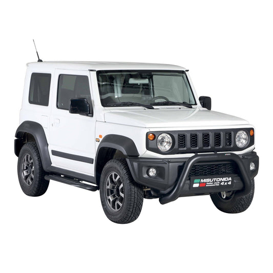 Frontbügel Frontschutzbügel für Suzuki Jimny 2018-2025 ø76mm Stahl Schwarz