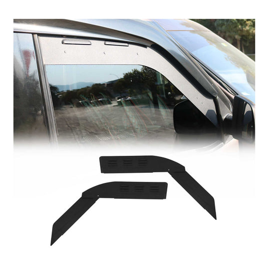 Lüftungsgitter Be & Entlüftung für VW Transporter T4 1990-2003 Alu Schwarz 2tlg