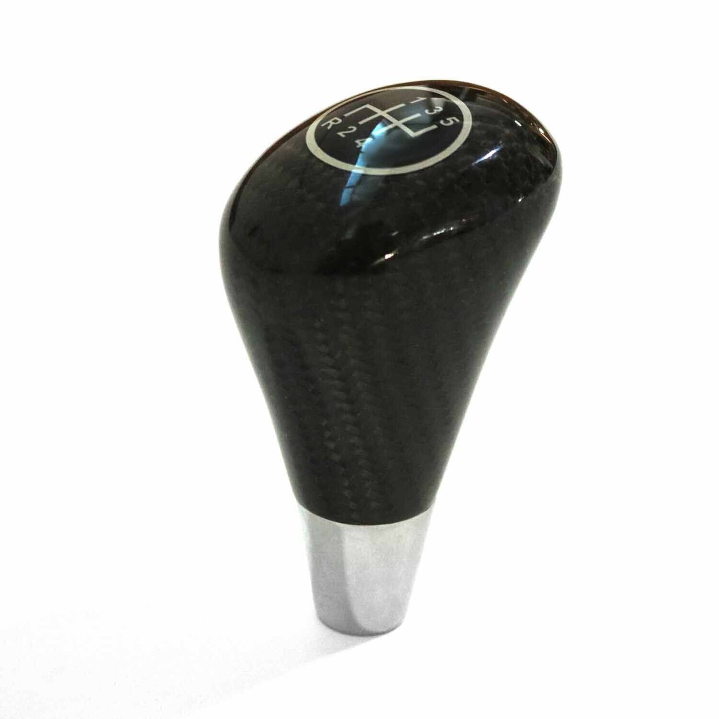 Schaltknauf für Mercedes W202 C208 C209 W210 W211 W220 R170 Carbon 5 Gang