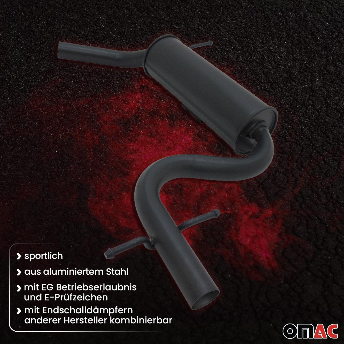 NOVUS Sport Vorschalldämpfer für A3 8P Golf 5 Golf 6 Scirocco mit EG