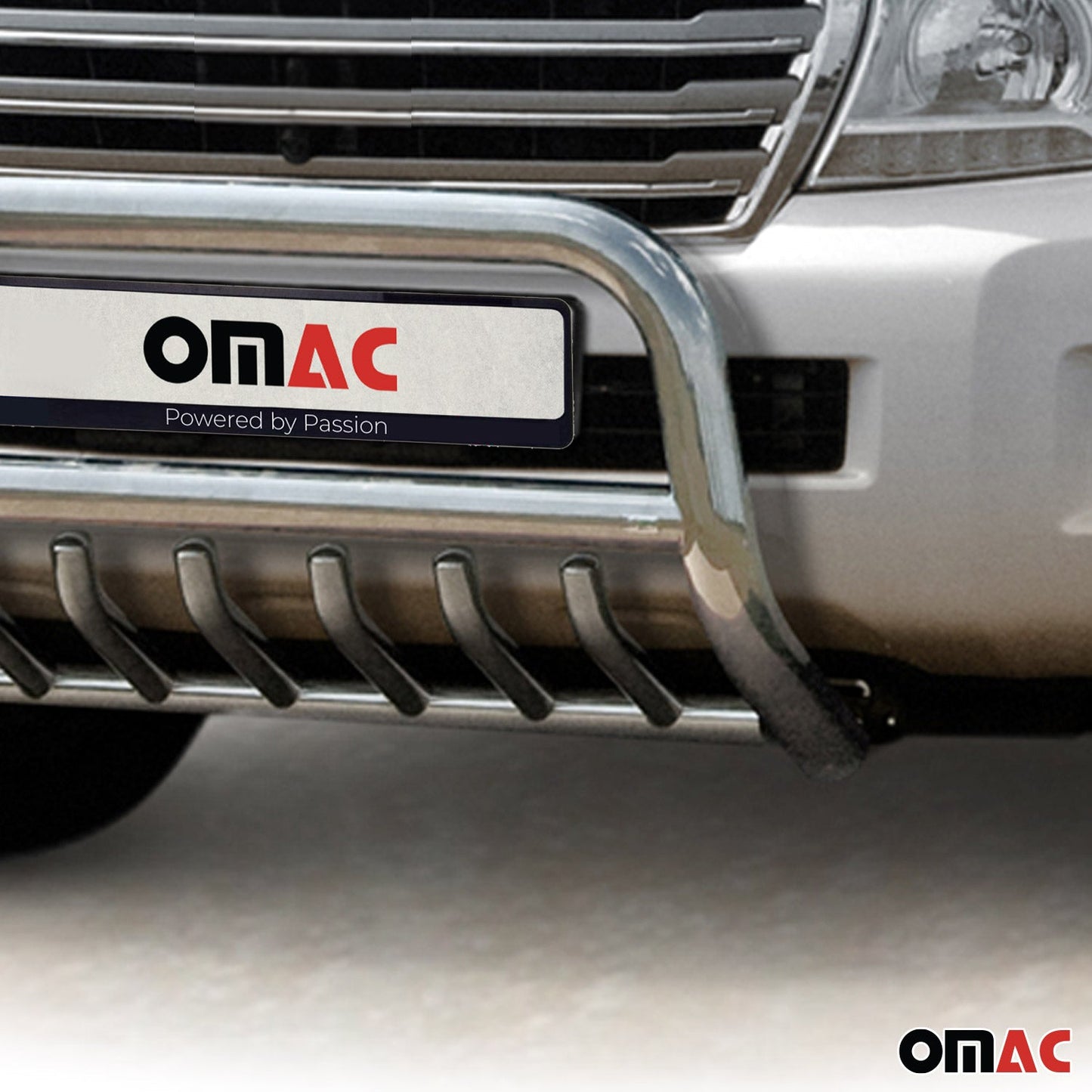 Bară de protecție față, bară de protecție față pentru Toyota Land Cruiser V8 2012-16, omologată ABE, oțel, argintiu